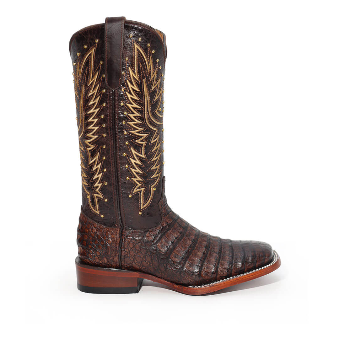 Bota Cabal de Caimán Belly Tabaco BT602