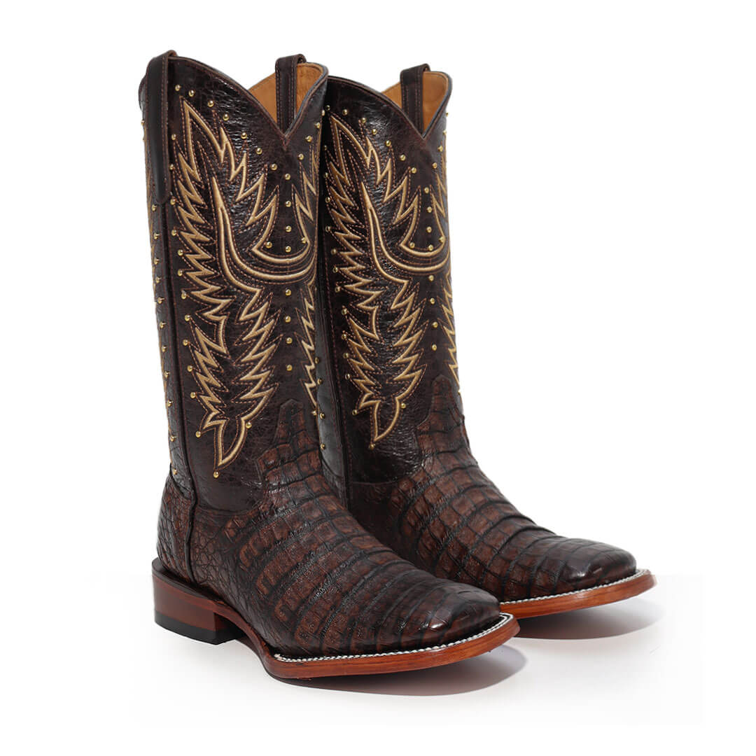 Bota Cabal de Caimán Belly Tabaco BT602