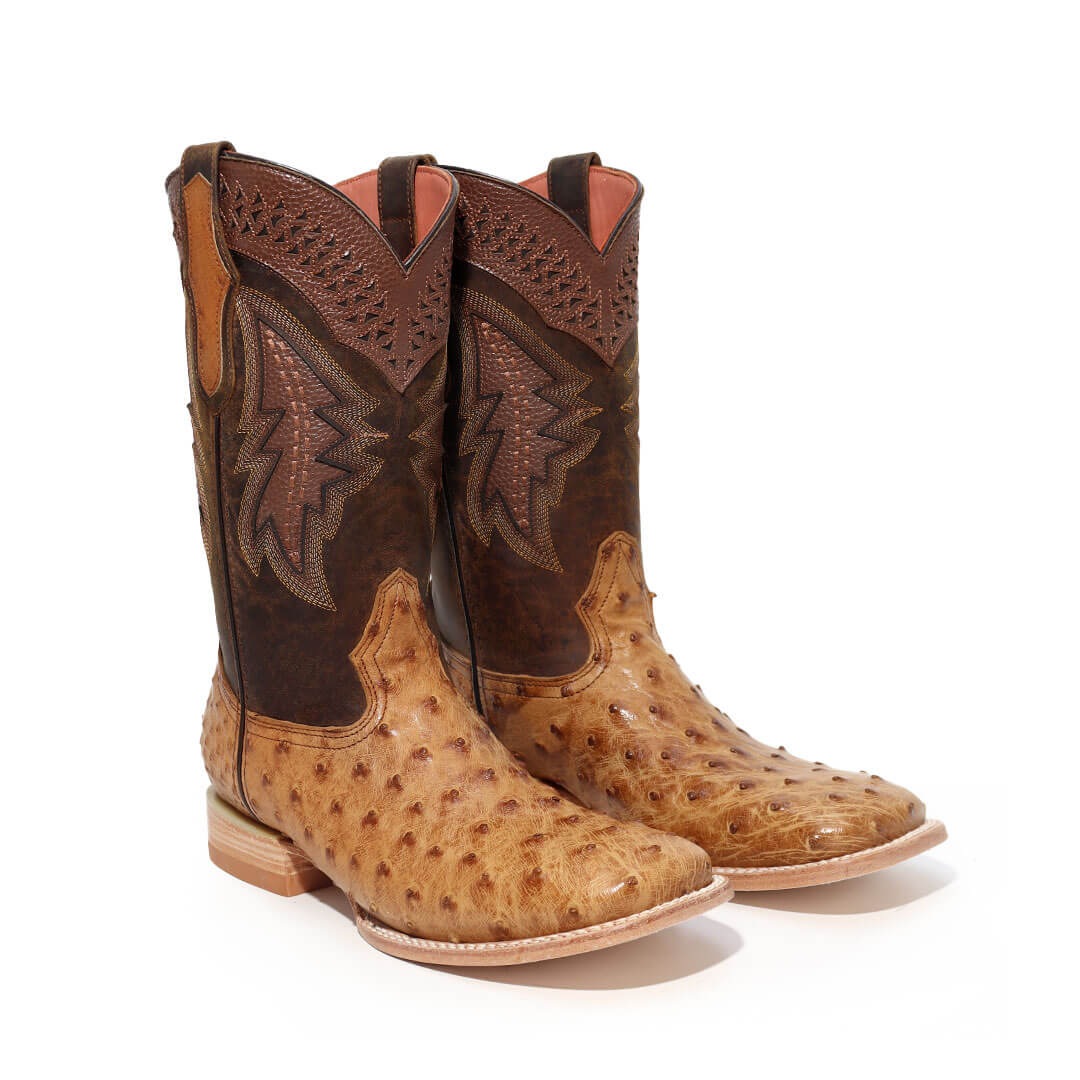 Bota Bulldog de Avestruz Humber BT202
