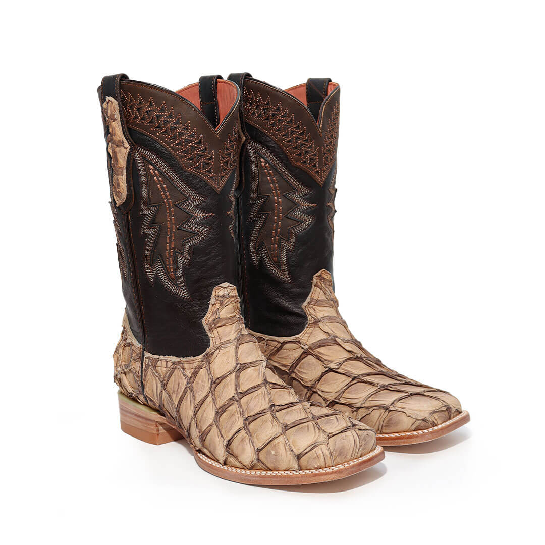 Bota Bulldog de Pirarucú Iced Coffe BT205