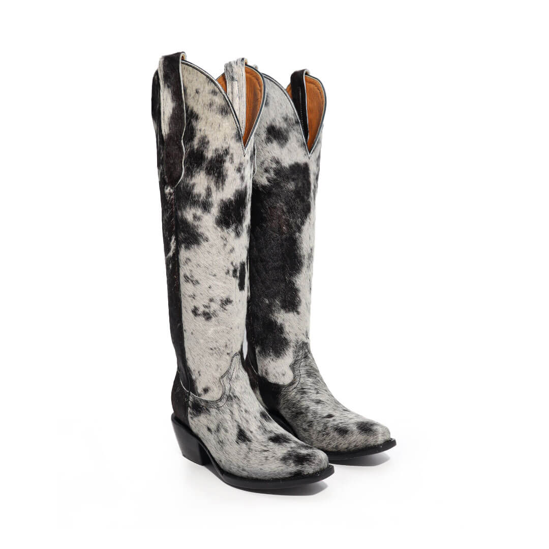 Bota Alice de Pelo de Vaca BT508