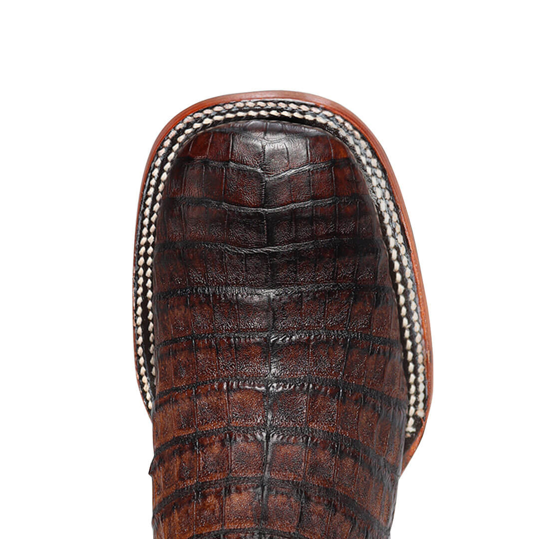Bota Cabal de Caimán Belly Tabaco BT602