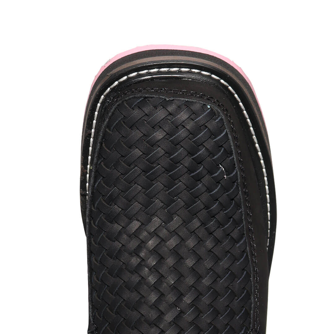 Botin Doble Densidad de Petatillo Suela Rosa BT801