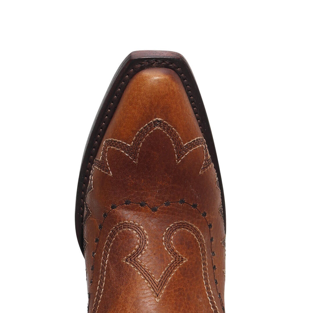 Bota Alice de Res Tubo Alto Miel BT510