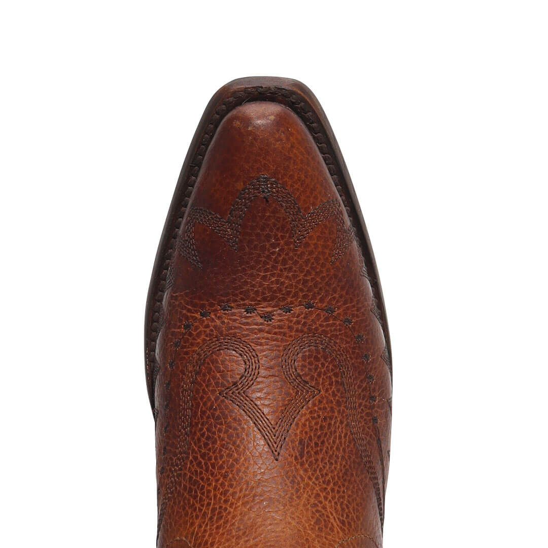 Bota Alice de Res Tubo Alto Miel BT509