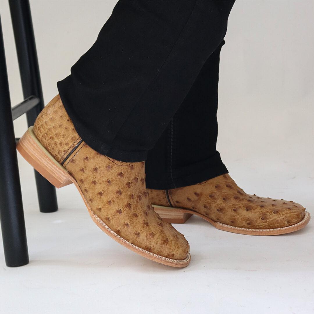 Bota Bulldog de Avestruz Humber BT202