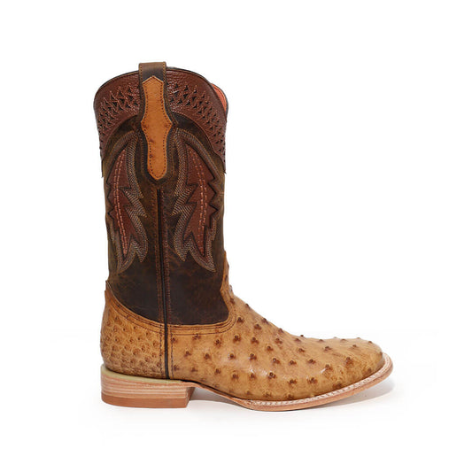Bota Bulldog de Avestruz Humber BT202