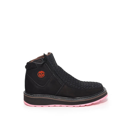 Botin Doble Densidad de Petatillo Suela Rosa BT801