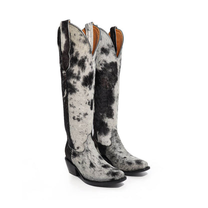 Bota Alice de Pelo de Vaca BT508
