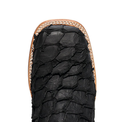 Bota Bulldog de Pirarucú Negro BT204