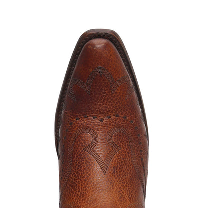 Bota Alice de Res Tubo Alto Miel BT509