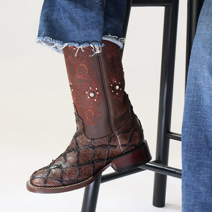 Bota Cabal de Pescado Café BT502